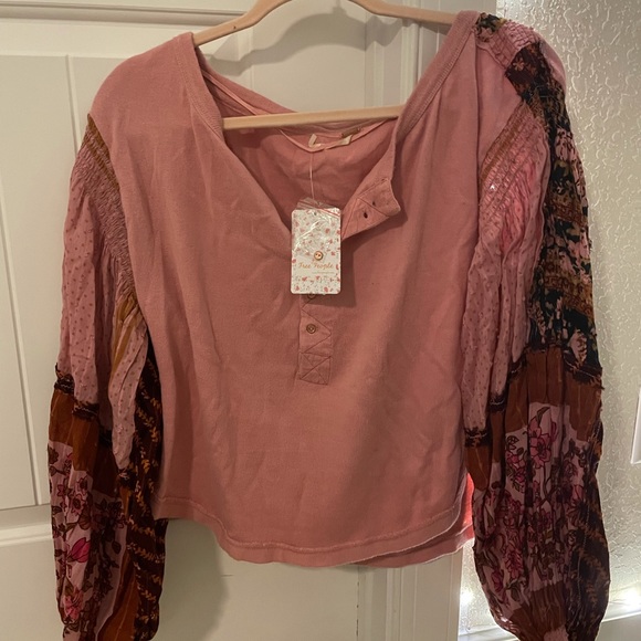free people blouse - Picture 1 of 5